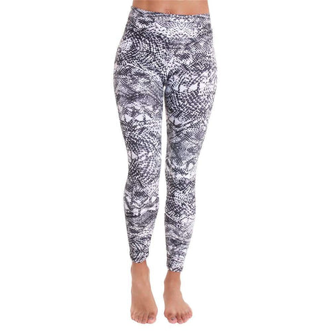 7/8 Legging Black Snake - Leggings