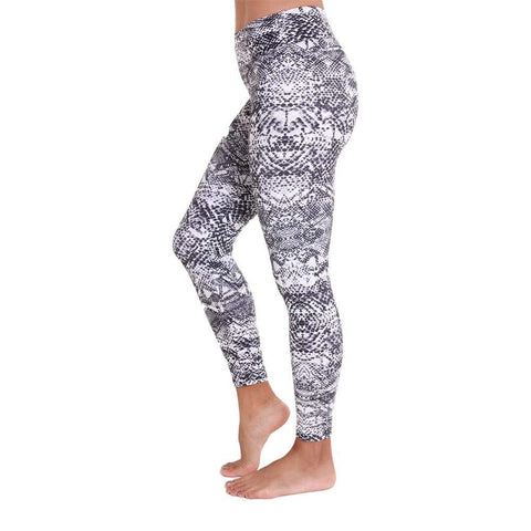 7/8 Legging Black Snake - Leggings