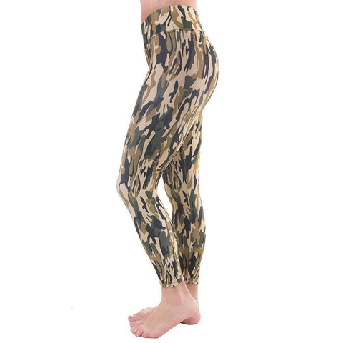 7/8 Legging Green Soldier (Final Sale) - Leggings