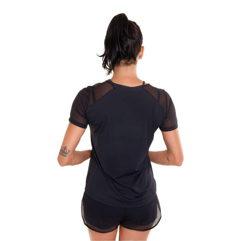 Bee Hive T-Shirt Black - Tops