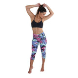 Capri Legging Plumage - Leggings
