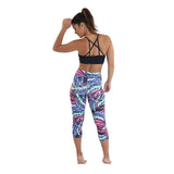 Capri Legging Plumage - Leggings