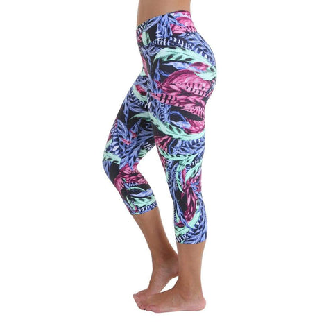 Capri Legging Plumage - Leggings