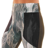 Jazz Legging Abstract Waves - Leggings