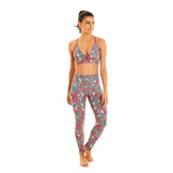 Om Legging Flower Garden - Leggings