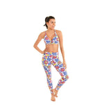 Om Legging Gold Magnolias - Leggings