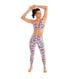 Om Legging Gold Magnolias - Leggings