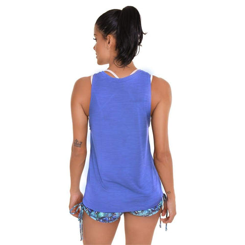 Stop Stopping Yourself Muscle Tank Iii Royal Blue - Tanks