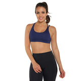 Strap Back Bra Navy - Bras