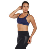 Strap Back Bra Navy - Bras