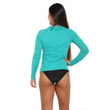 Sun Away Long Sleeve Green - Tops