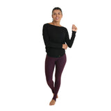 Twist And Shout Long Sleeve Black - Tops