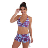 Twisted Bra Deep Ocean - Bras