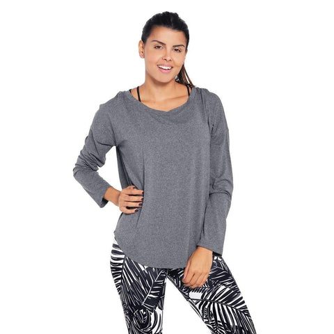 Zen Long Sleeve Grey - Tops