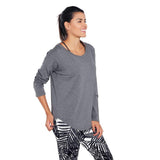 Zen Long Sleeve Grey - Tops